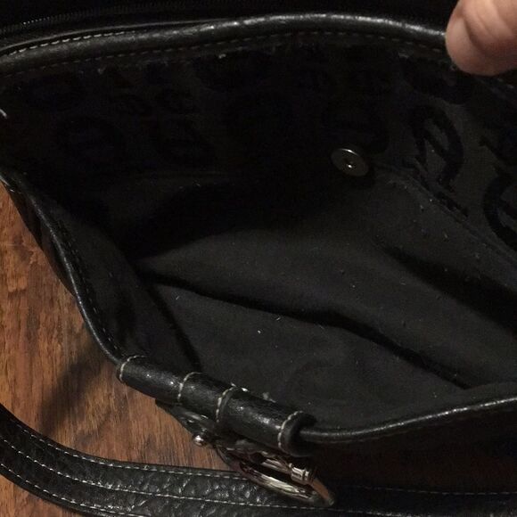 Eitienne Aigner Black Logo Purse - Good Preowned Condition - Picture 9 of 13